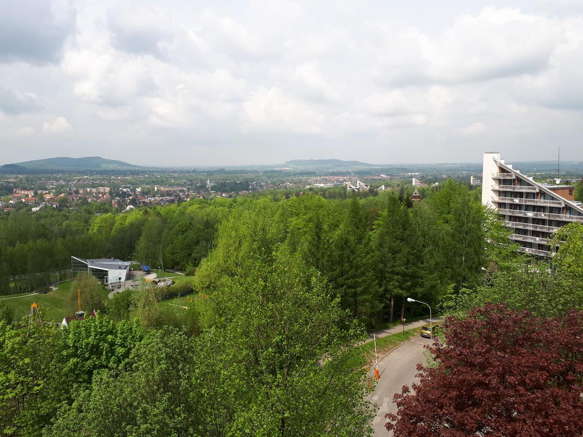 Hotel Jaskolka Ustroń Esterno foto